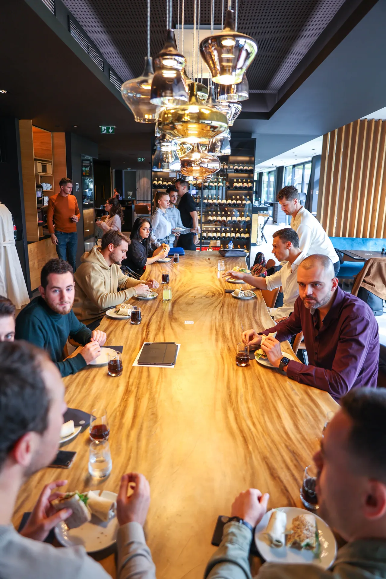 Lunch entre investisseurs