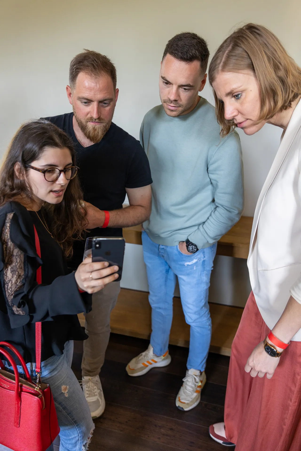Moment de networking entre participants de la formation
